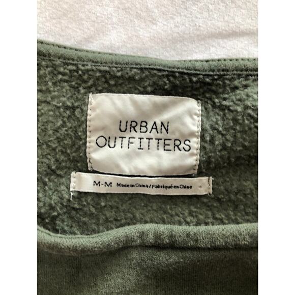 Urban Outfitters women's olive green long pullover sweatshirt size medium - Picture 4 of 5